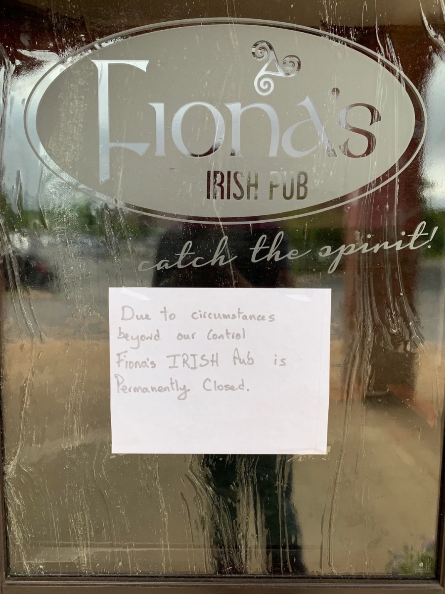 Defining the “Irish Exit:” Fiona’s in Kingstowne 
